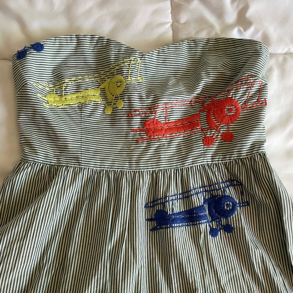 Anthropologie moulinette souers wright airplane dress - Picture 3 of 7